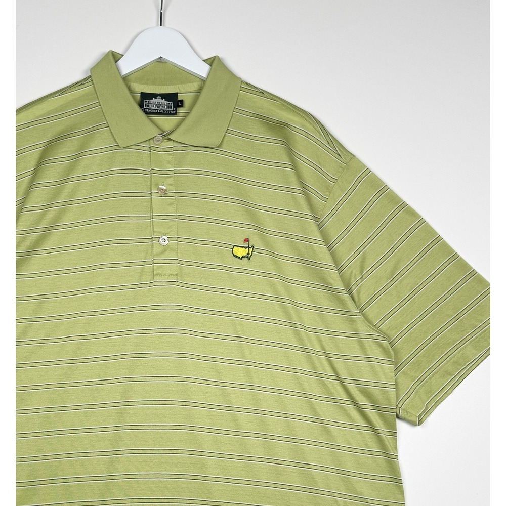 Vintage Master's Polo Clubhouse Collection Italy - Large Fits XL - Light Green